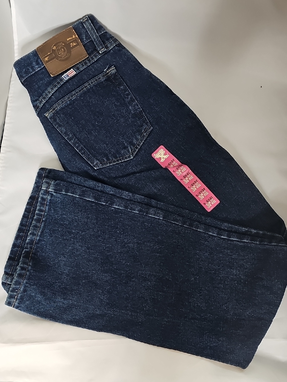 Twenty Slim Fit Low Rise Jeans - Dark Blue with Red Tag